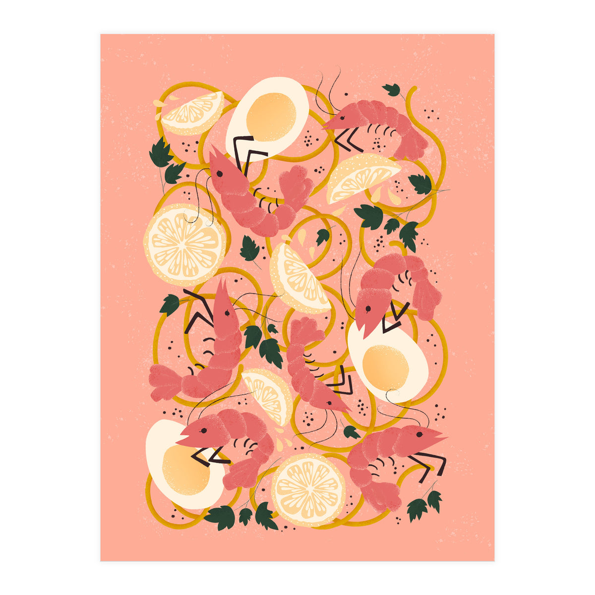 Ramen Shrimp And Noodle Soup (Print Only)