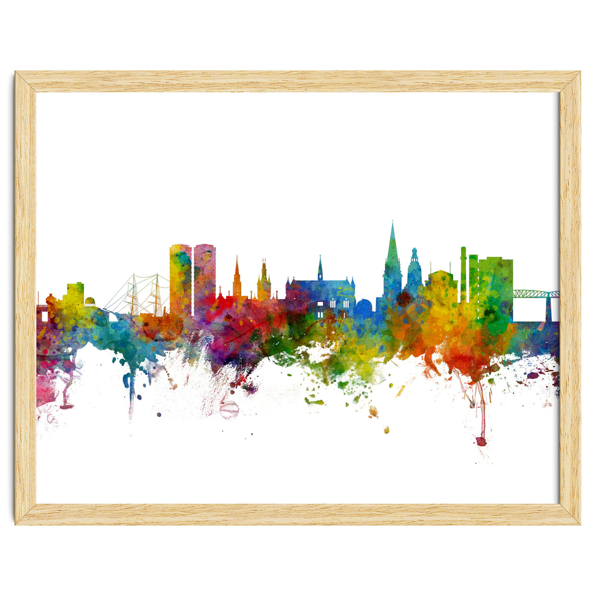 Dundee Scotland Skyline