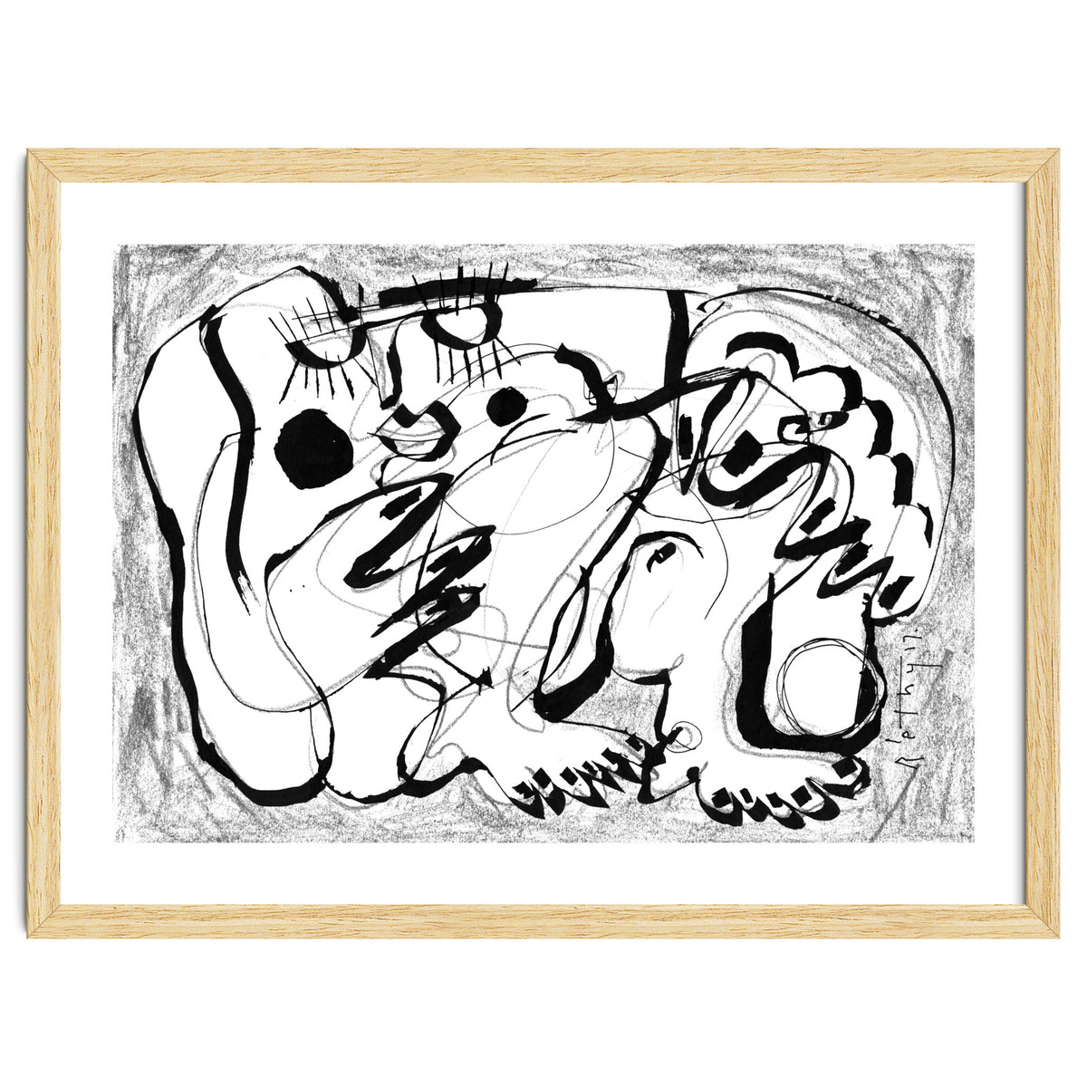 Female Nude no. 02 - b&w