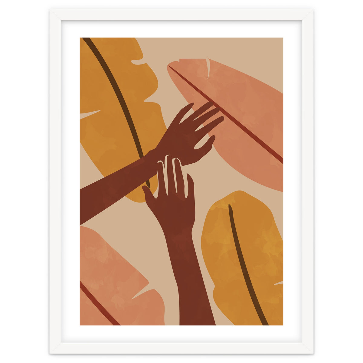 Banana Leaf Tropical Boho