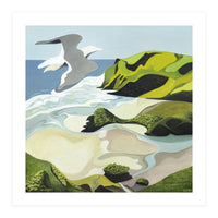Gull Over Anawhata (Print Only)