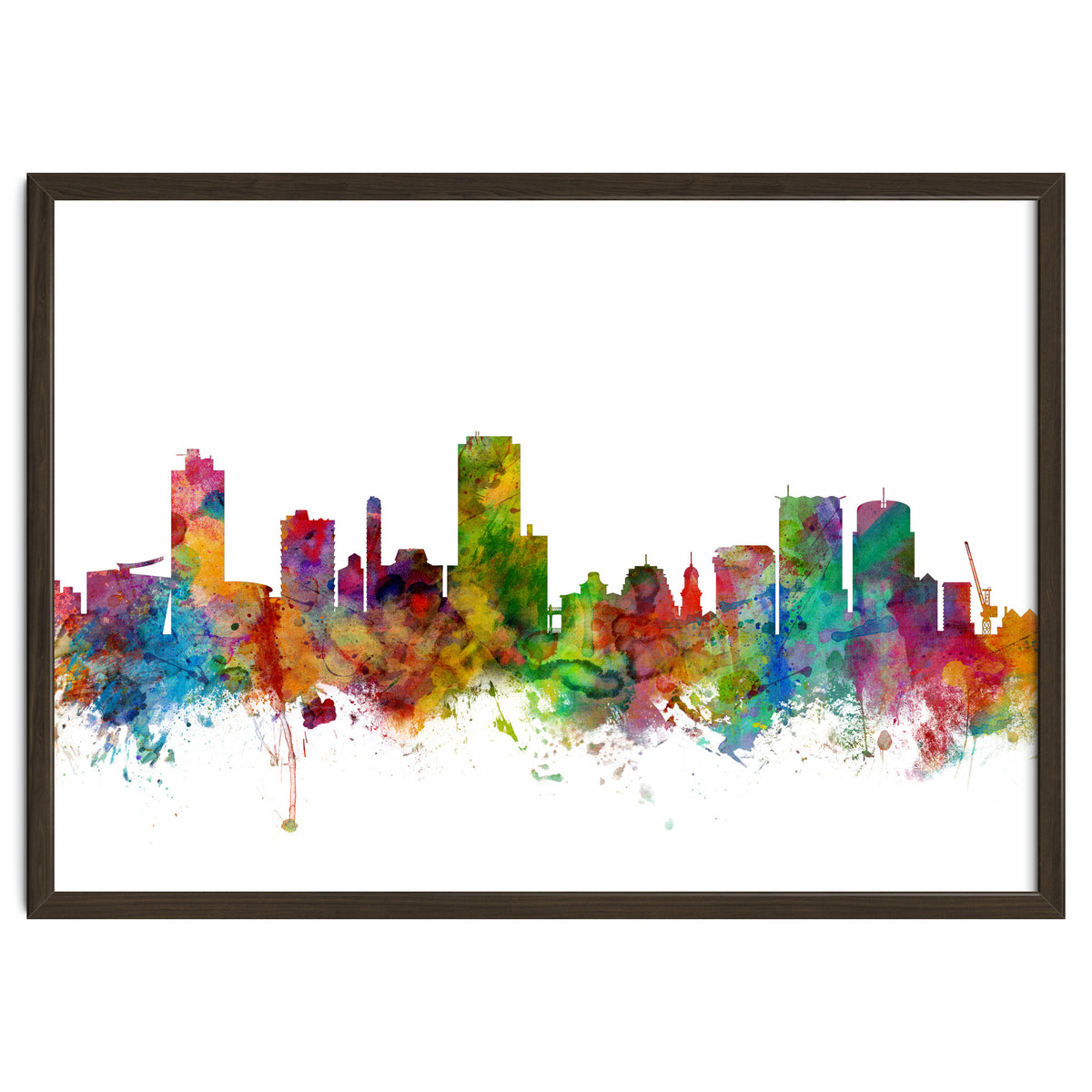 Wellington New Zealand Skyline