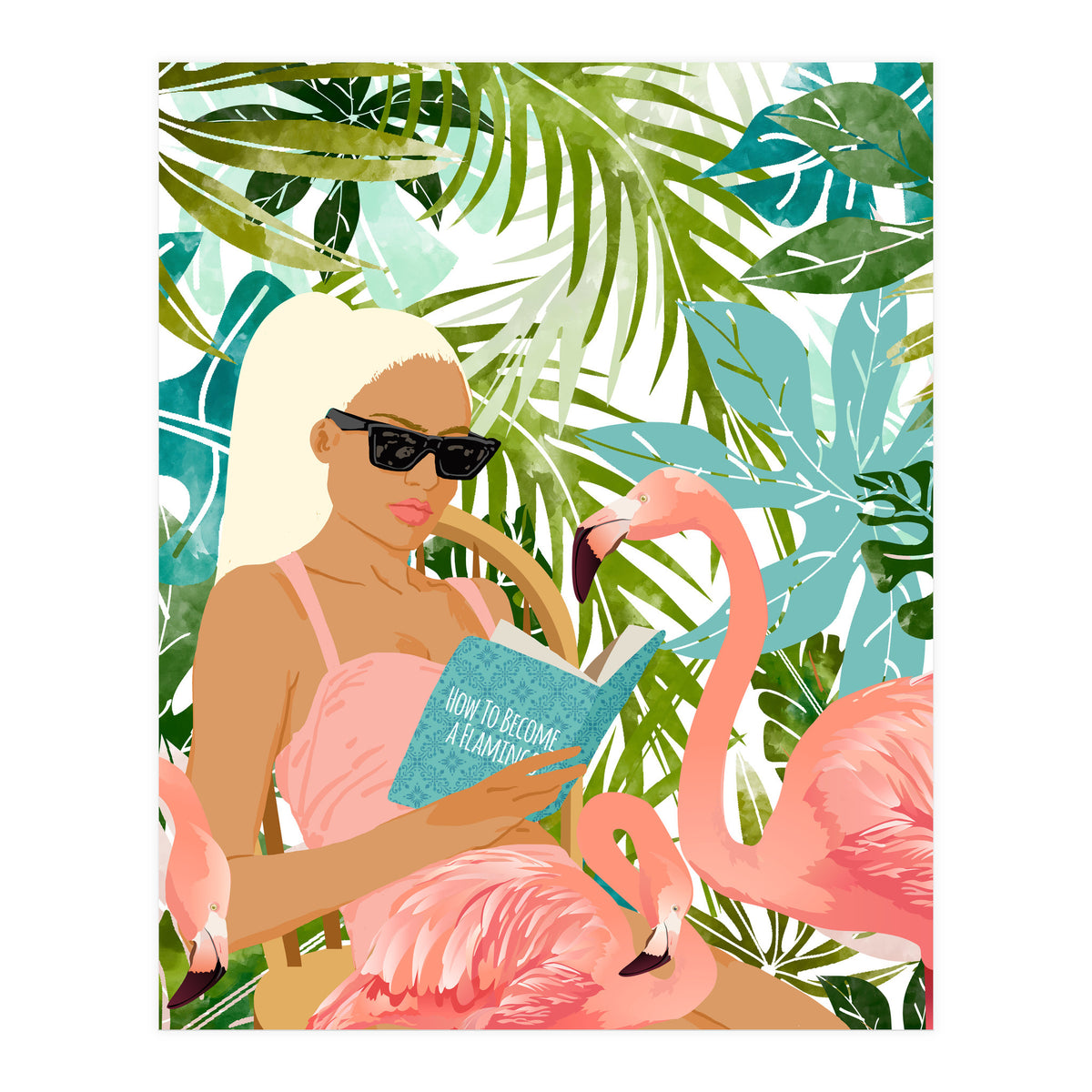 How To Become A Flamingo (Print Only)