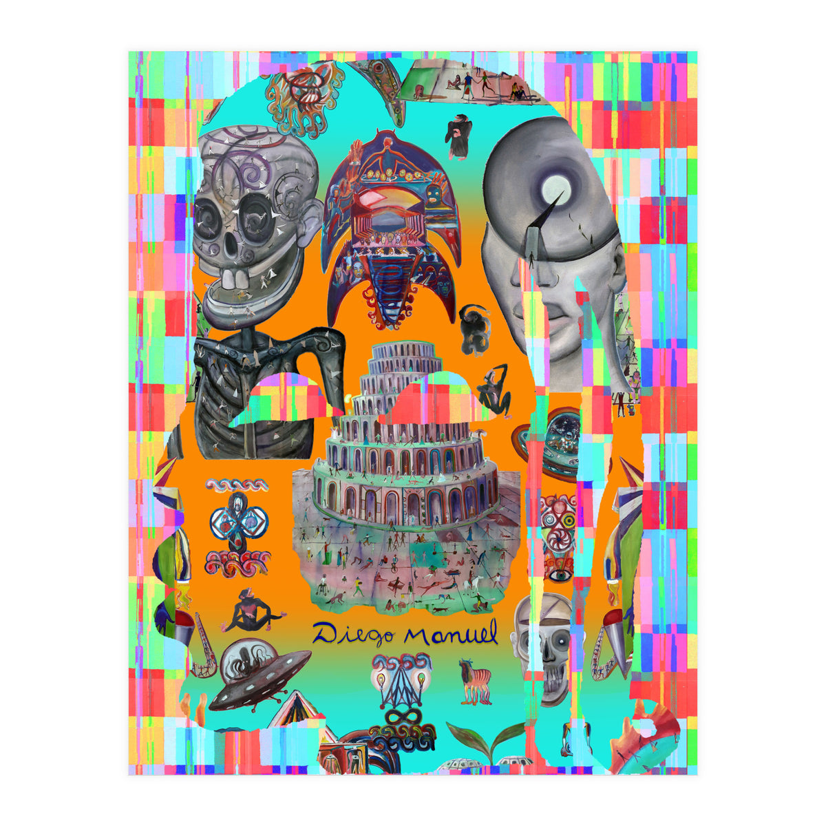 Abstracto Pop Nuevo B Nuevo 20 (Print Only)