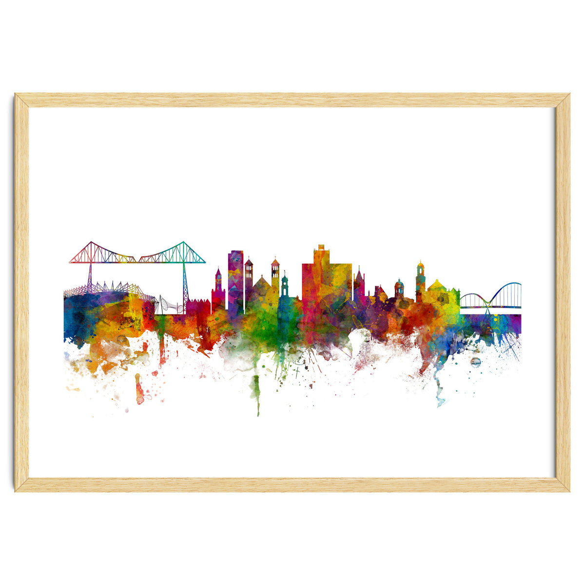 Middlesbrough England Skyline