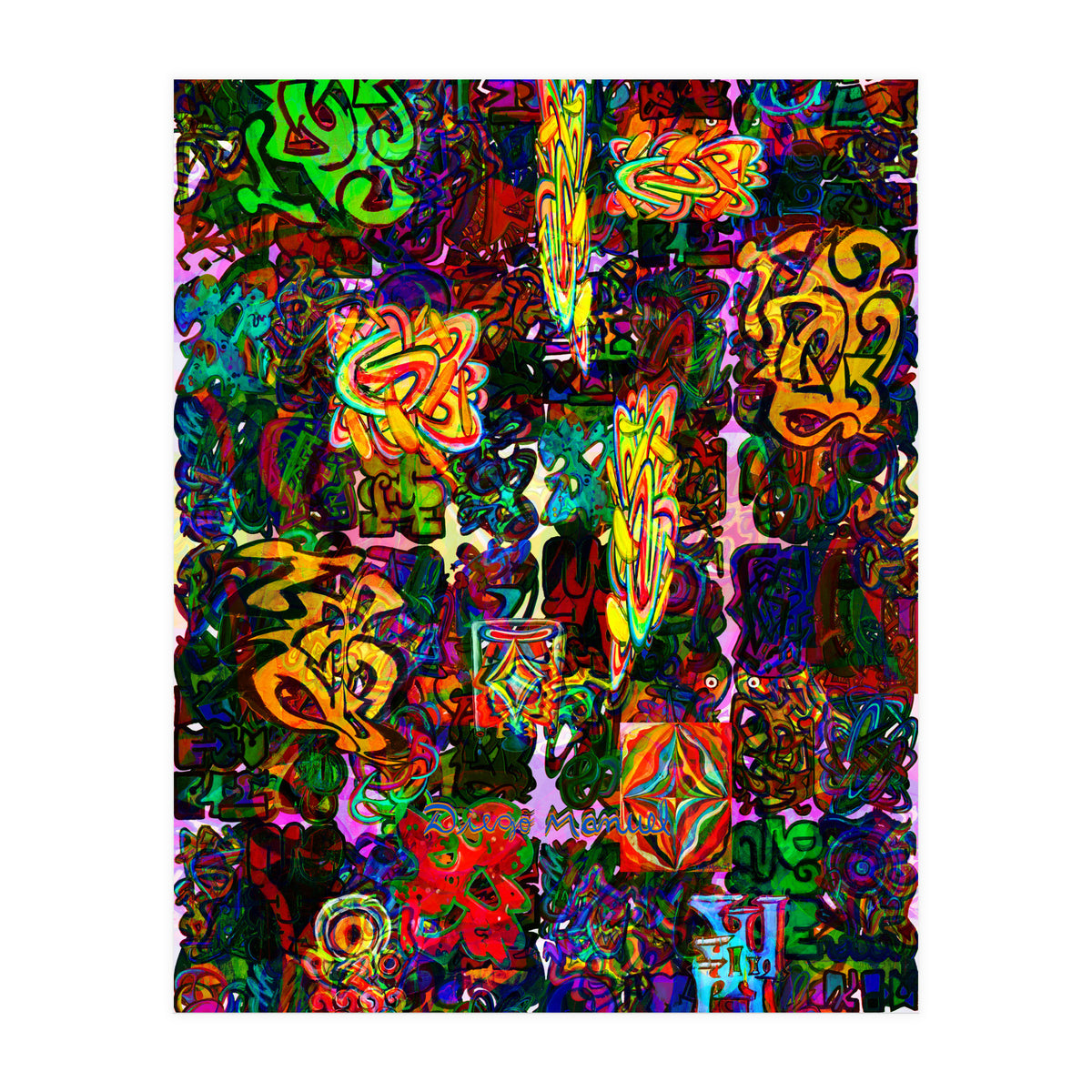 Graffiti Digital 2022 409 (Print Only)