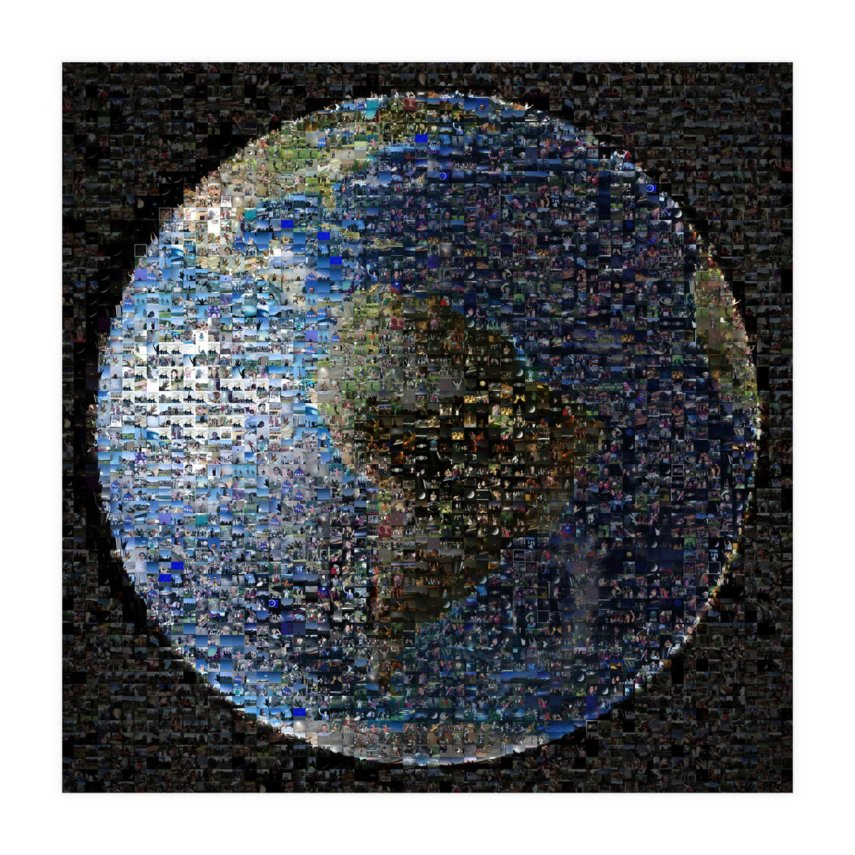 Collage of Earth (Print Only)