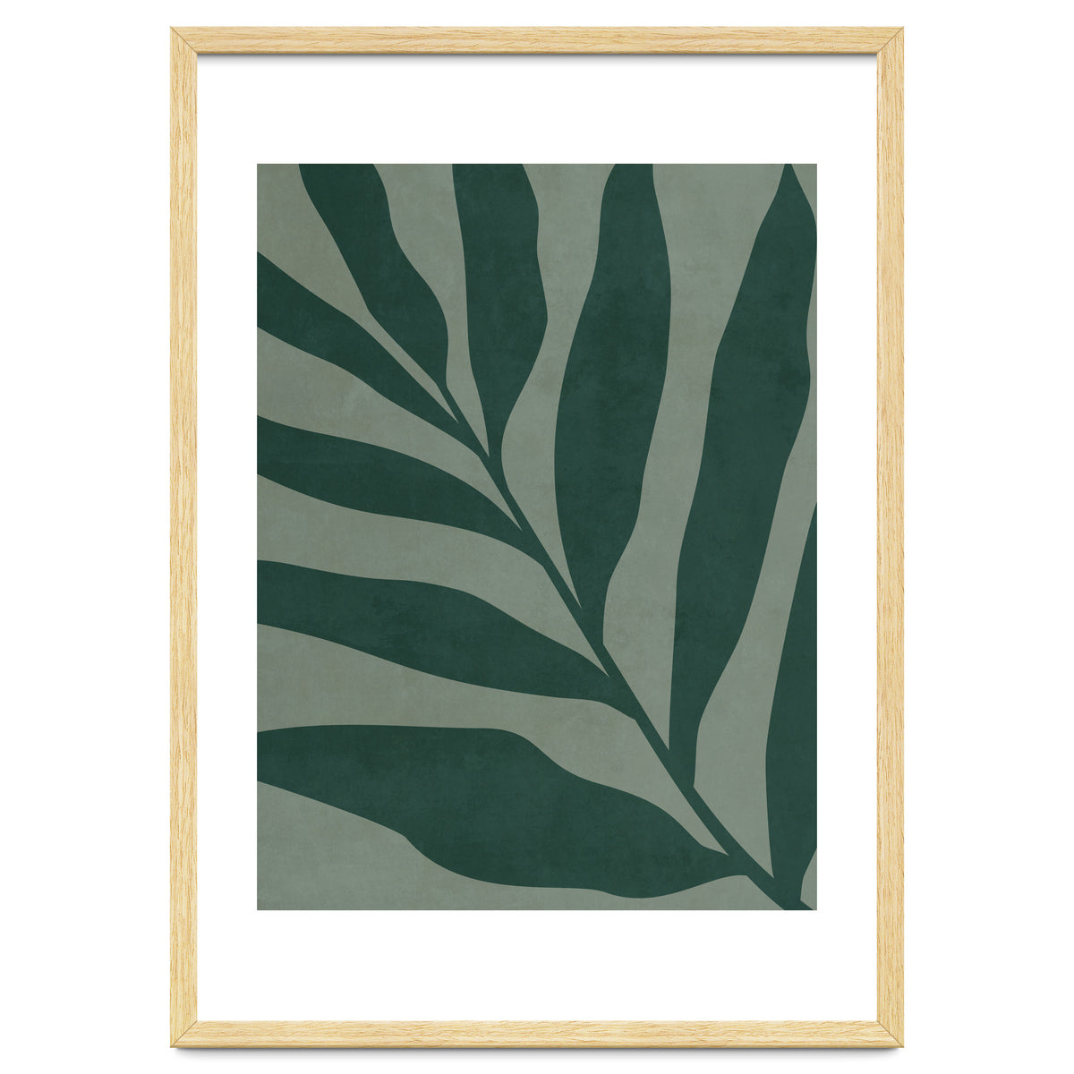 MINIMALIST ART - LEAF 01G