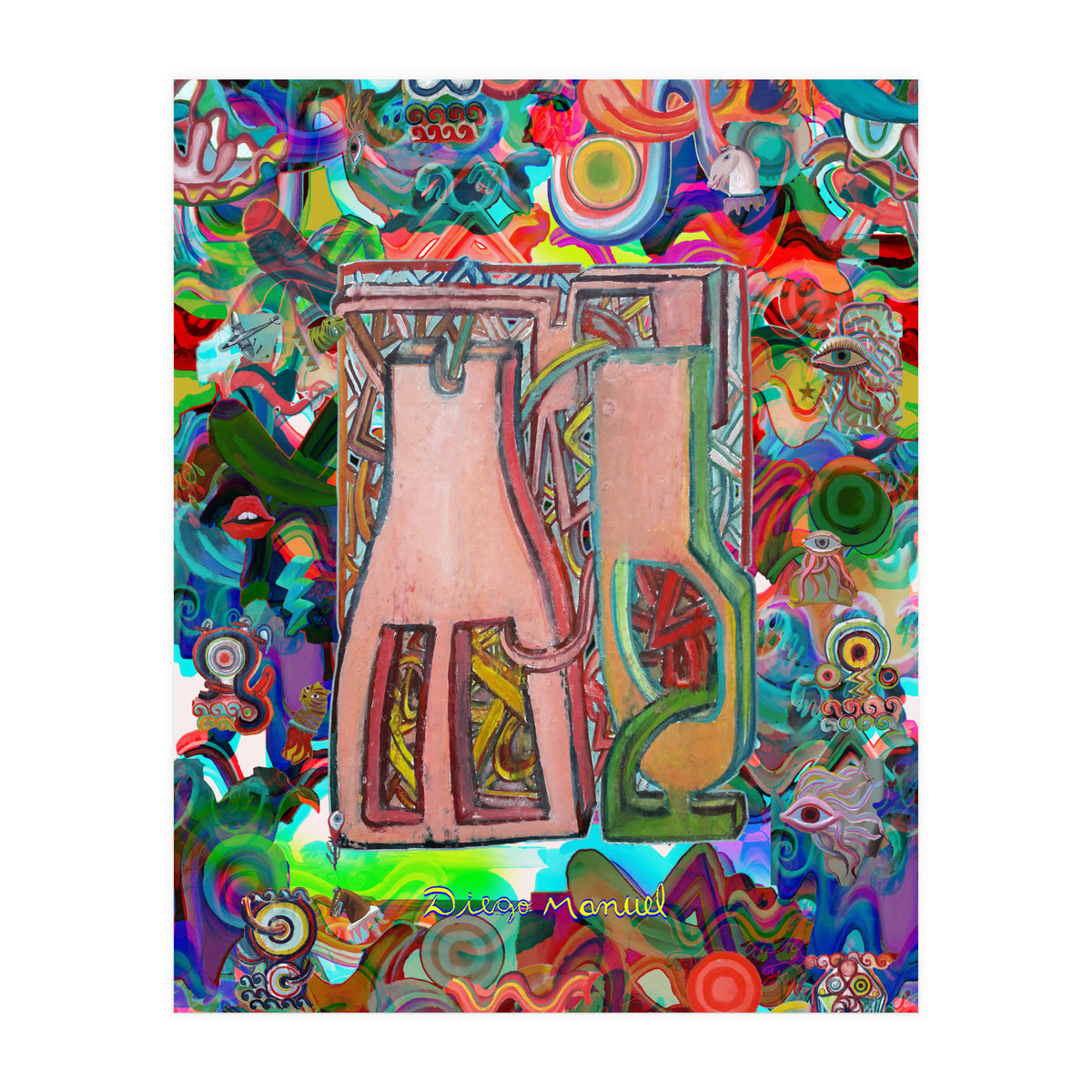 Graffitis 2021 Tapiz 6 (Print Only)