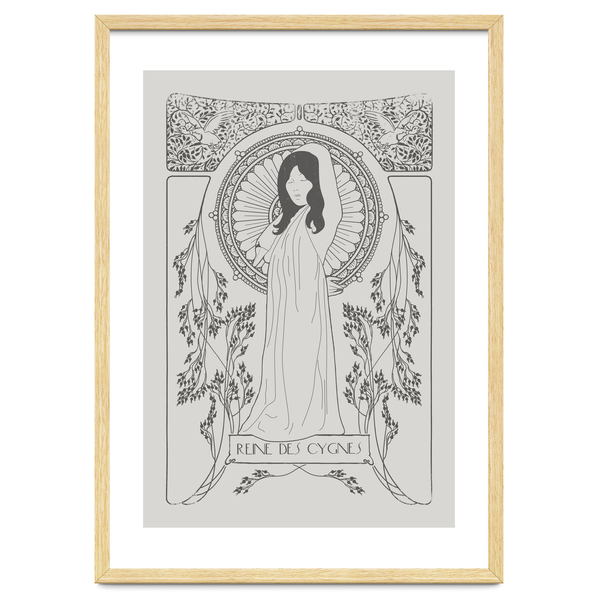 Reine Des Cygnes Grey