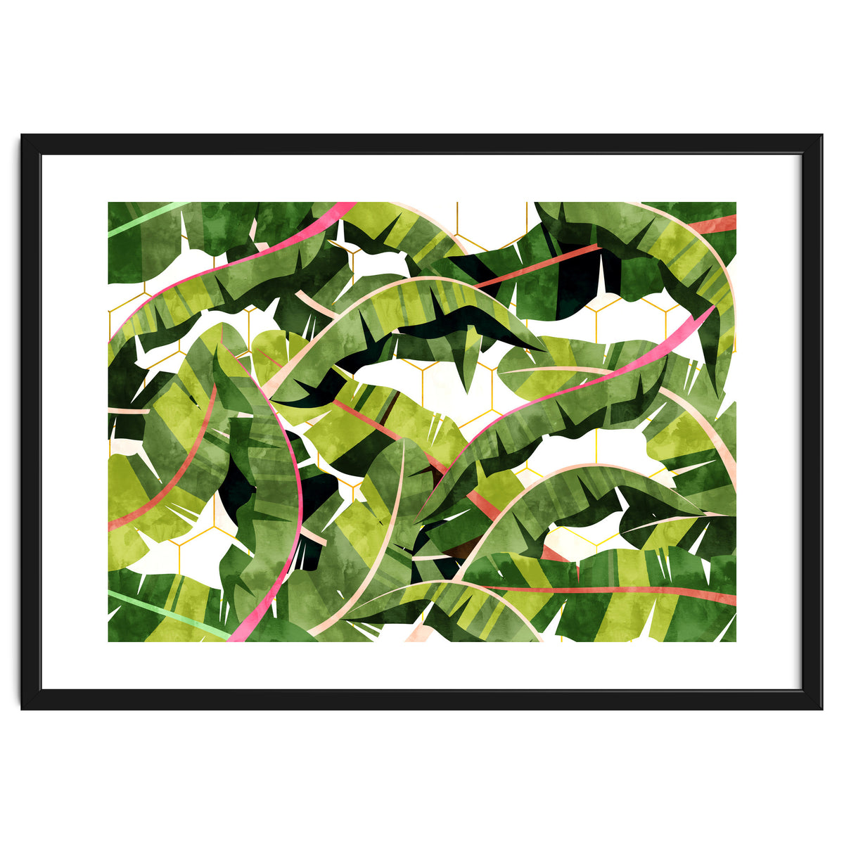 Banana Leaf Salad With Garlic Butter Dressing