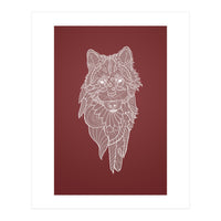 Lace Wolf (Print Only)