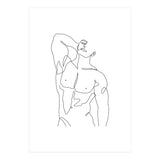 Naked male b (Print Only) thumbnail