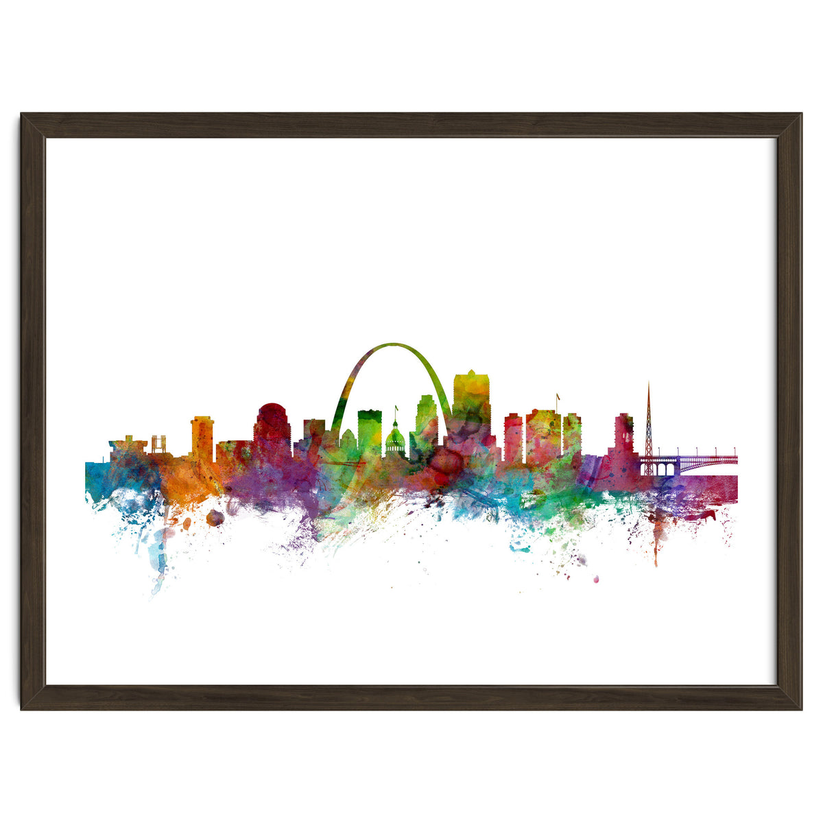 St Louis Missouri Skyline