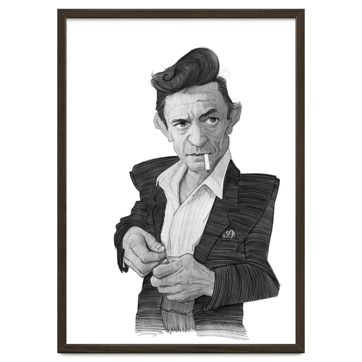 Johnny Cash Portrait
