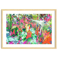 Find Me Where The Tropical Things Are | Jungle Botanical Palm Colorful Painting