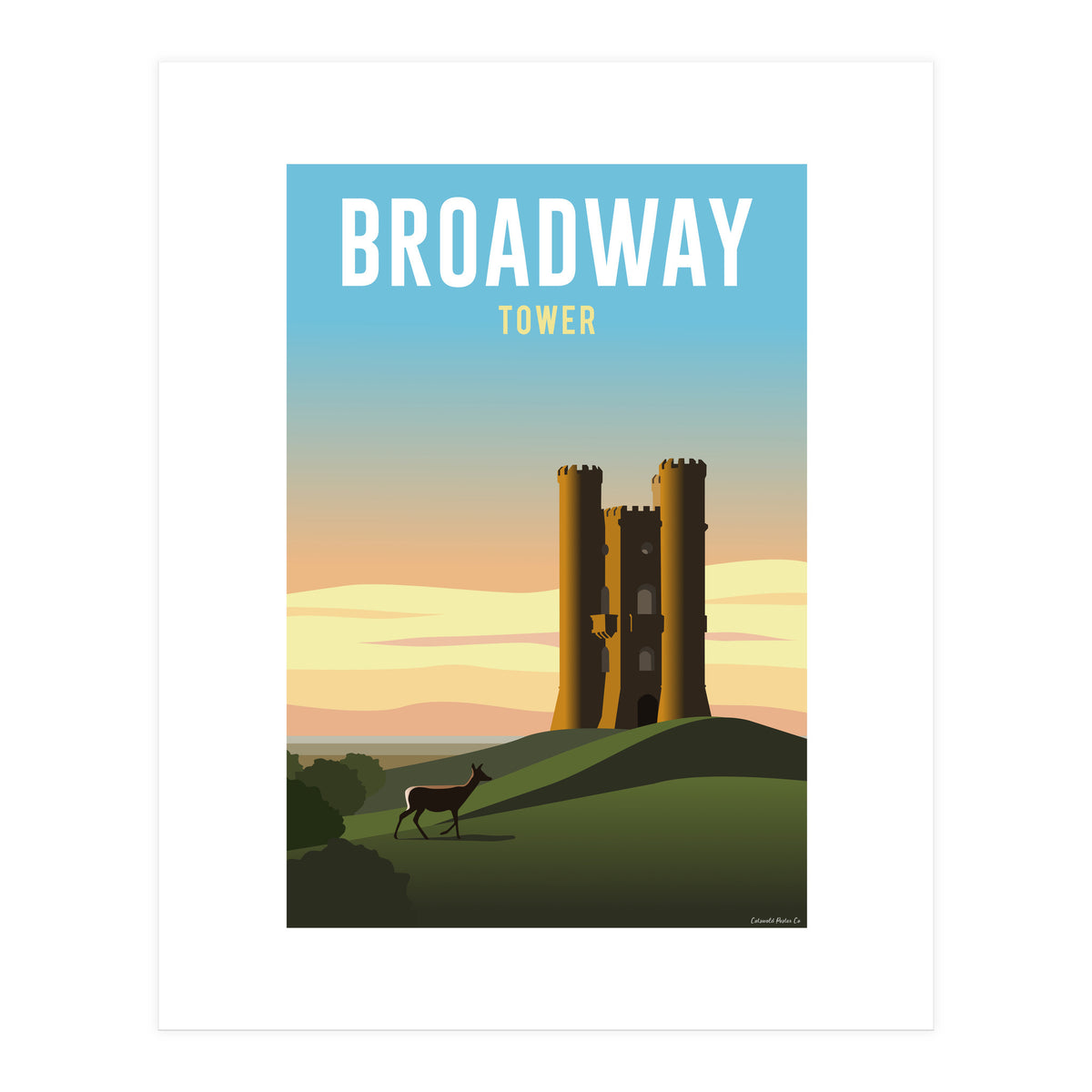 Broadway Tower (Print Only)
