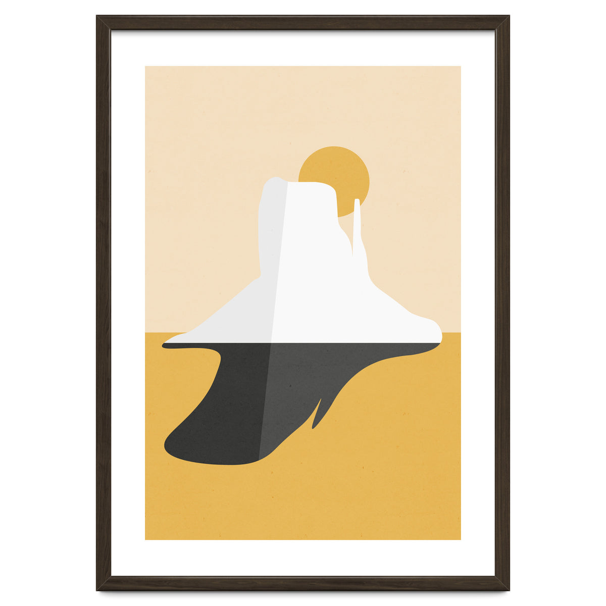 Abstract Mesa - Golden Desert