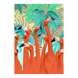 Flamingo Party (Print Only) thumbnail