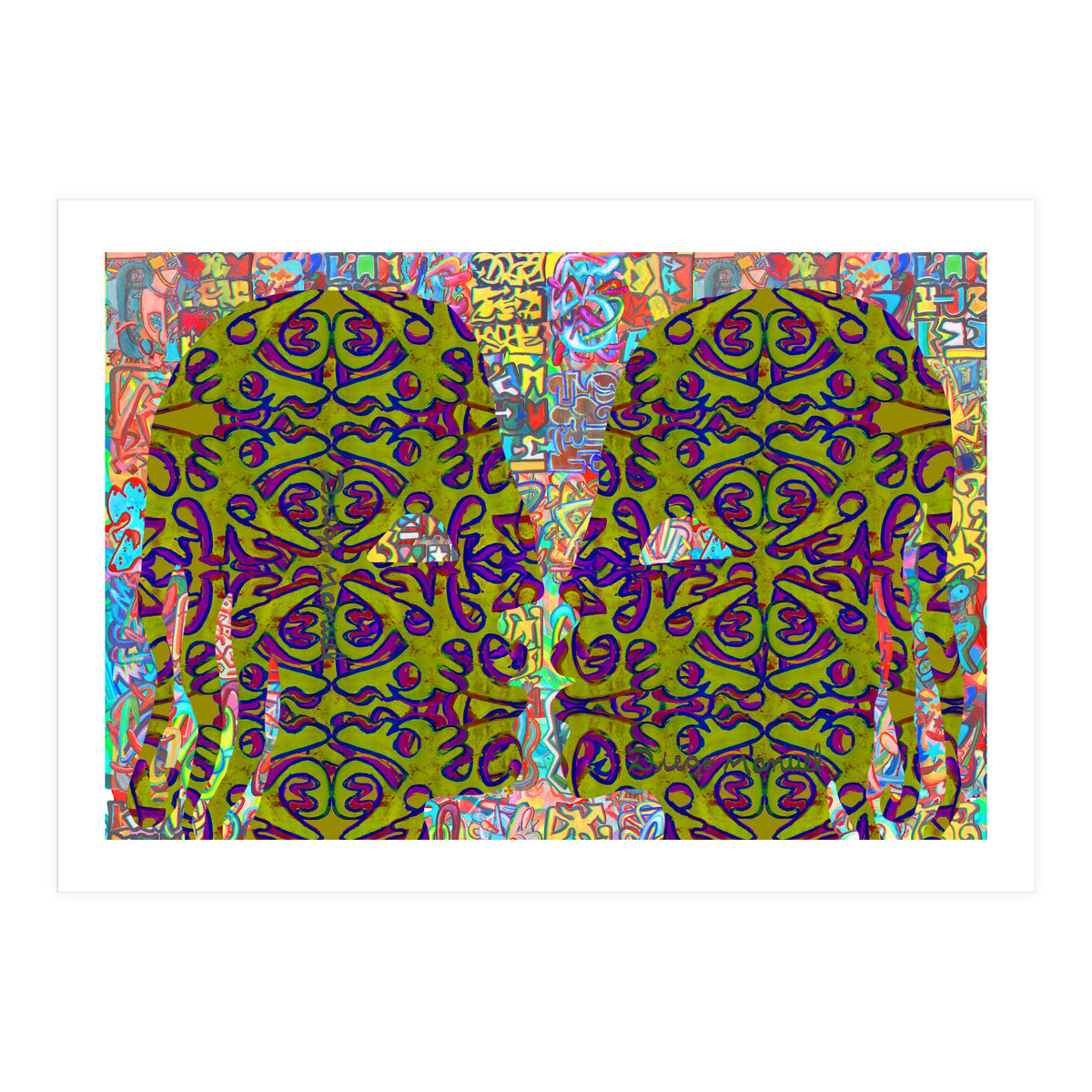 Abstracto Pop Nuevo B12 (Print Only)