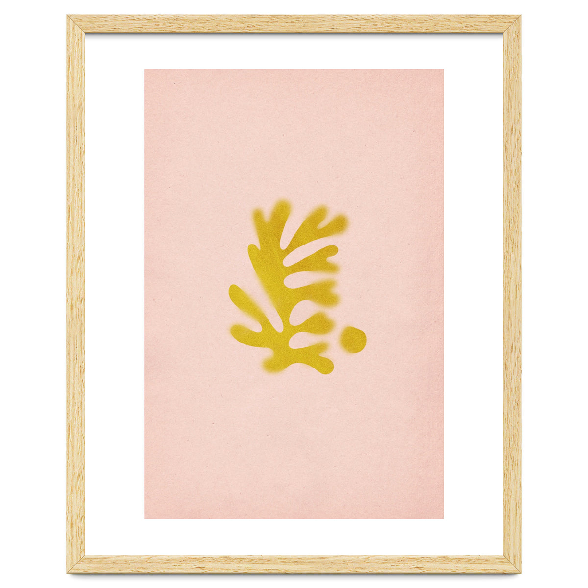 Matisse inspired blurry shapes