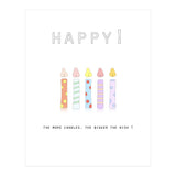 HAPPY!  THE MORE CANDLES, THE BIGGER THE WISH! (Print Only) thumbnail
