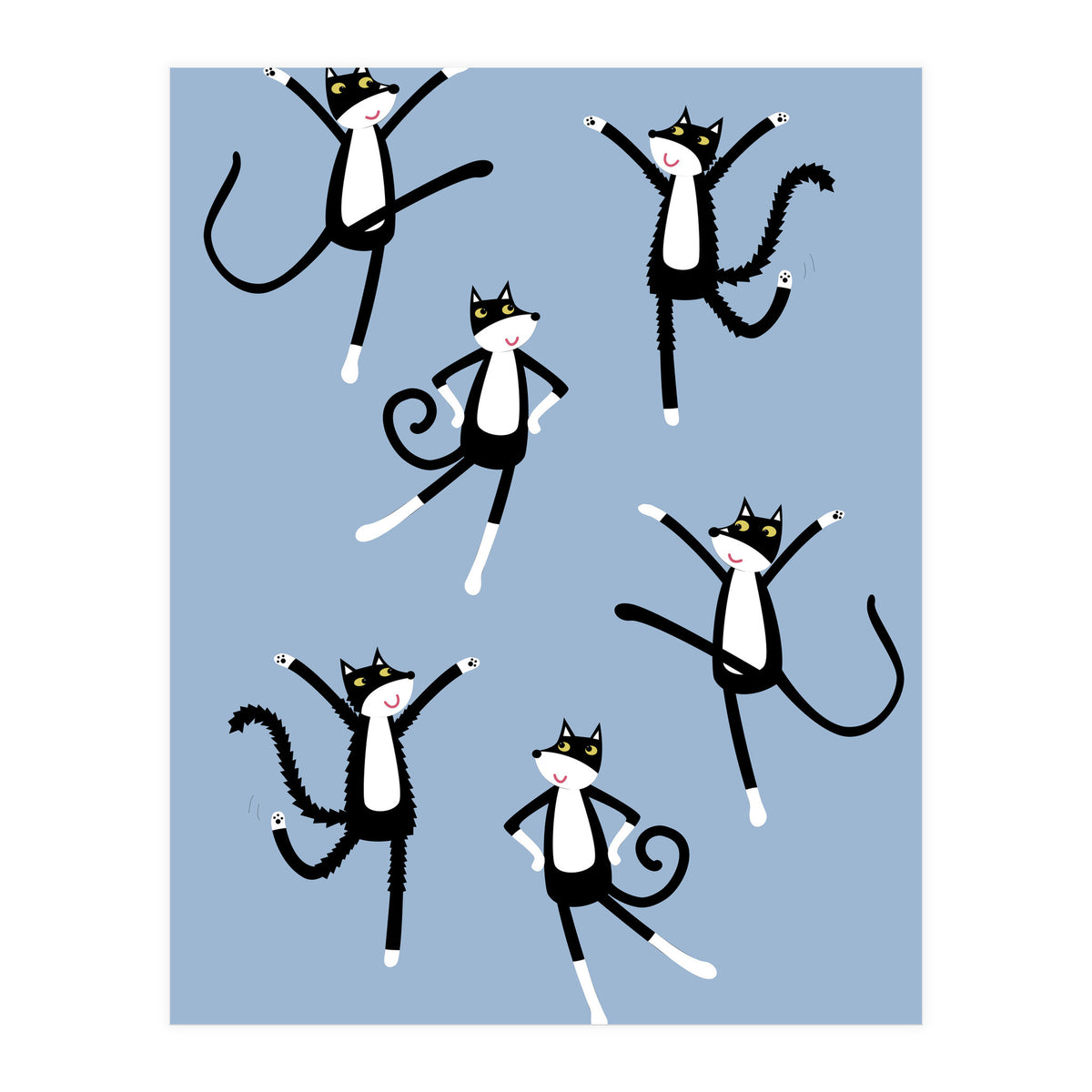 Dancing Cats (Print Only)