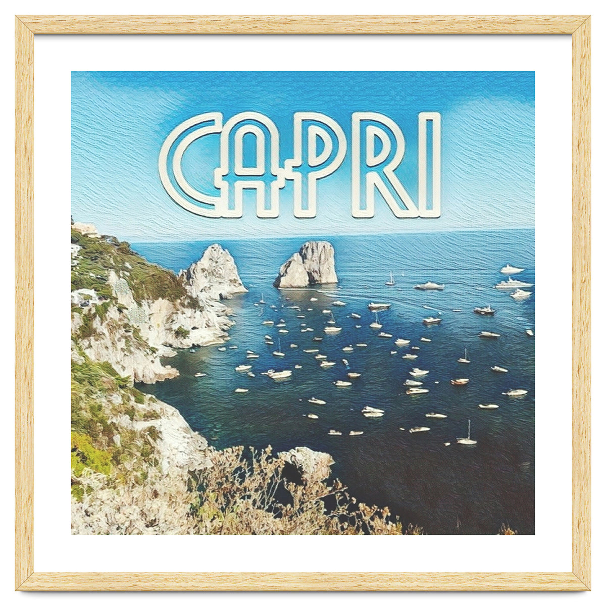 Capri, Italy Vintage Island