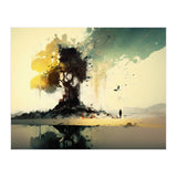 Tree Abstract Painting (Print Only) thumbnail