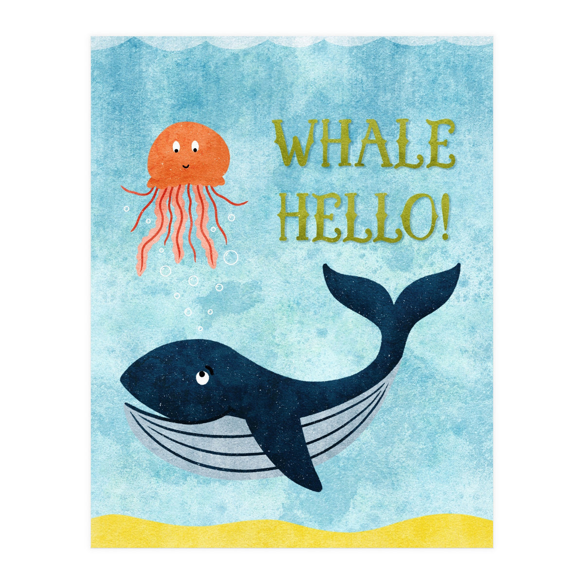 Whale Hello (Print Only)