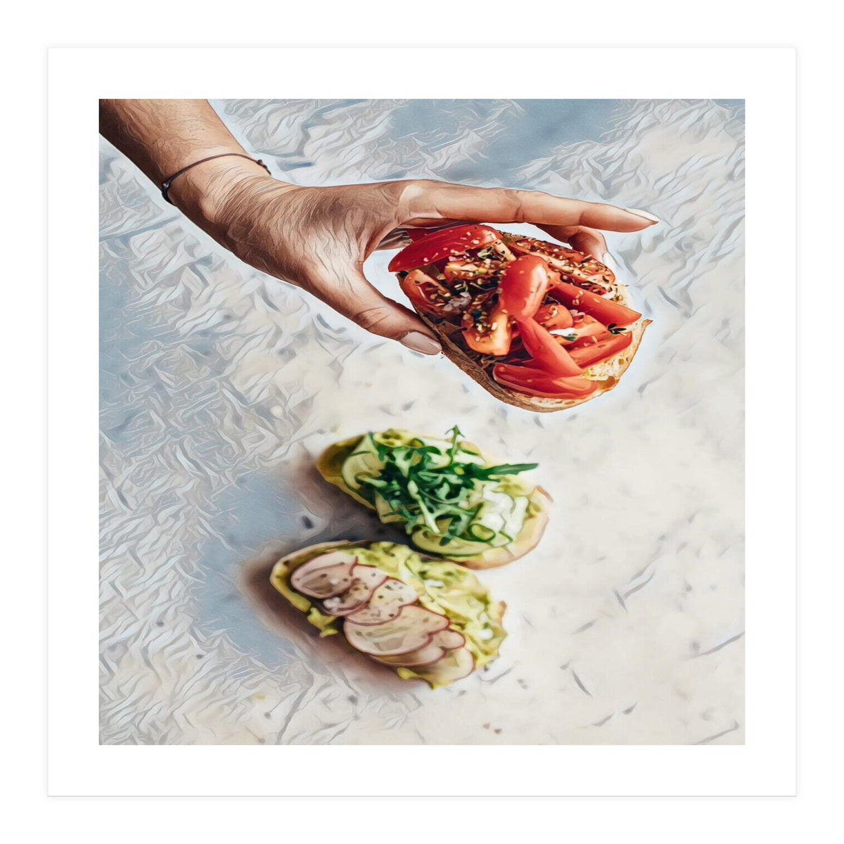 A Beautiful Bruschetta (Print Only)