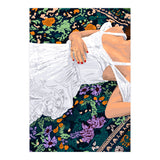 Moroccan Carpet, Bohemian Woman Painting (Print Only) thumbnail