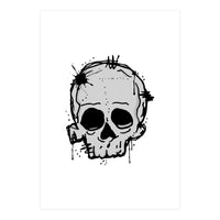 Skull scribble sketch (Print Only)