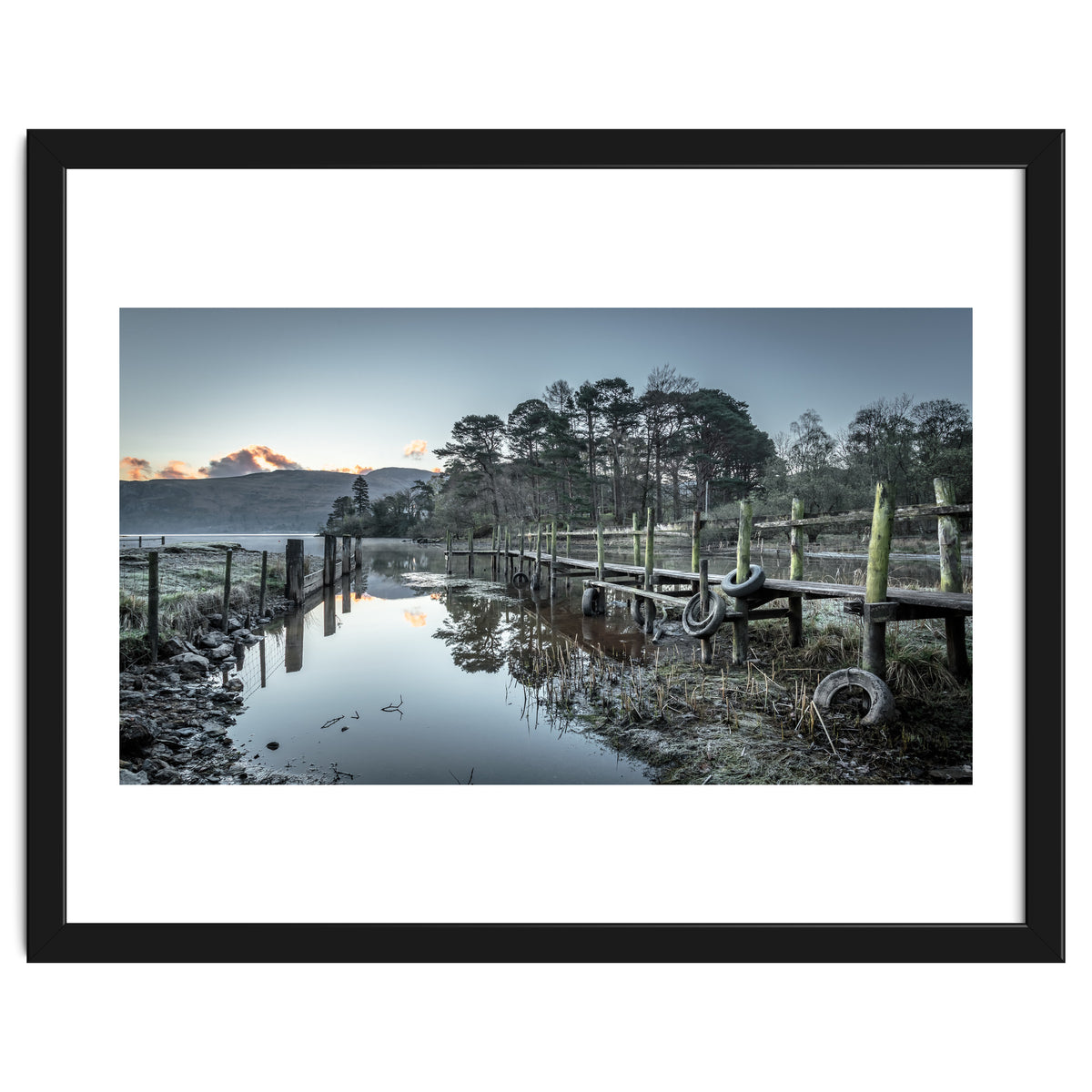 Derwent Water winters morning