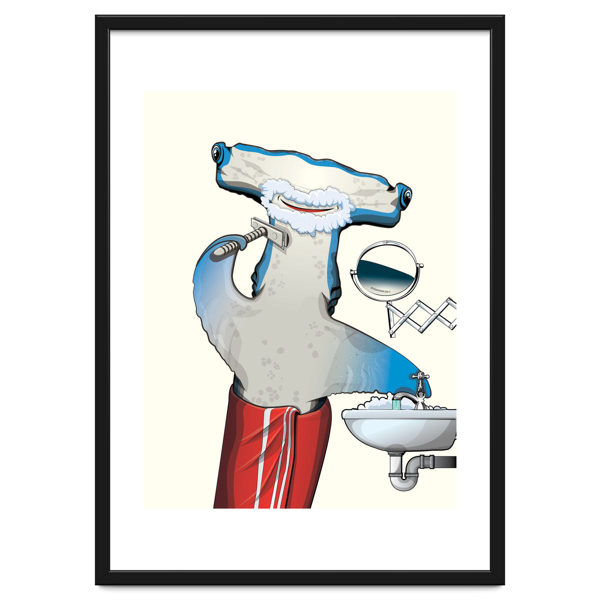 Hammerhead Shark Shaving