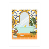 Moroccan Style Bathroom (Print Only)