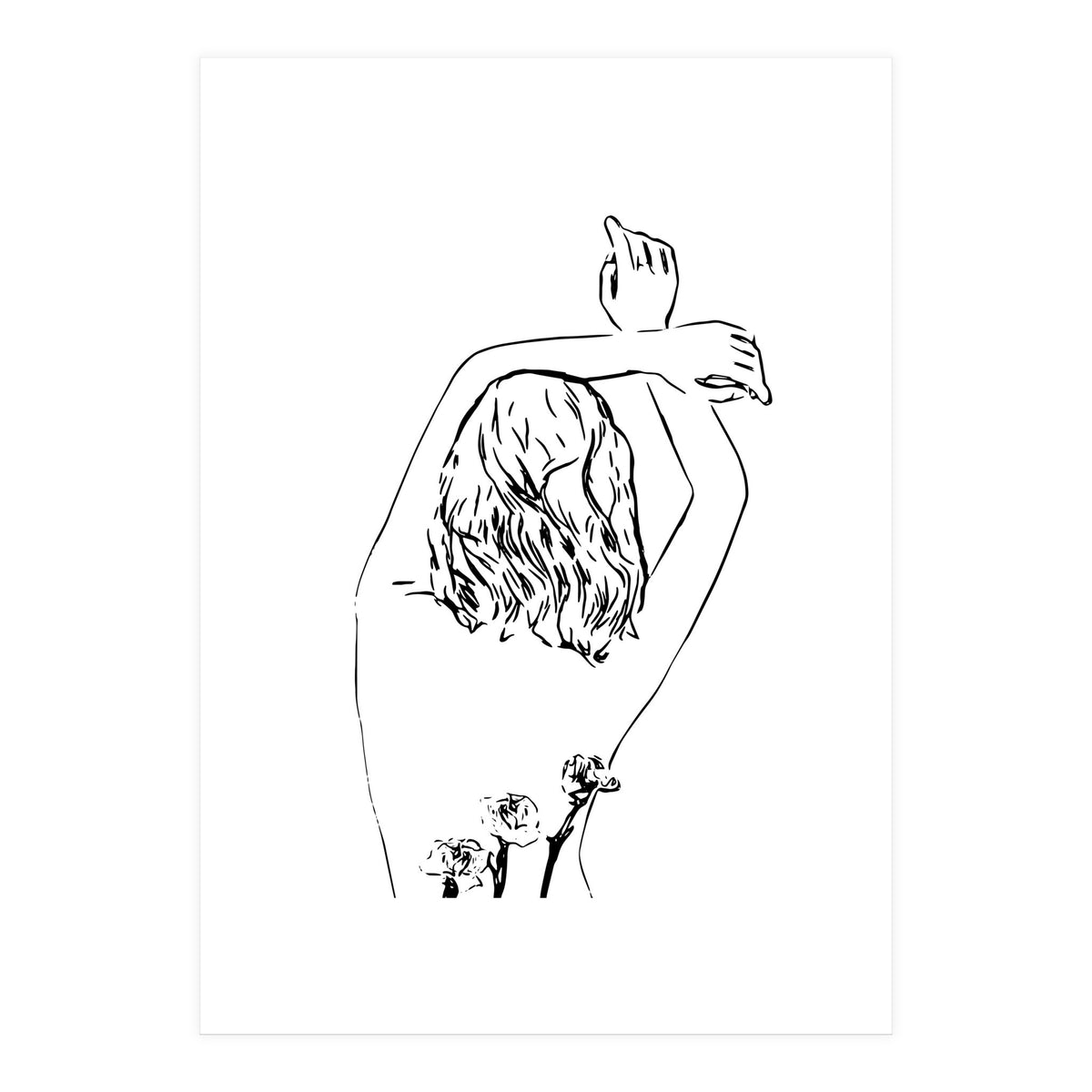 Oblivious #drawing #illustration (Print Only)