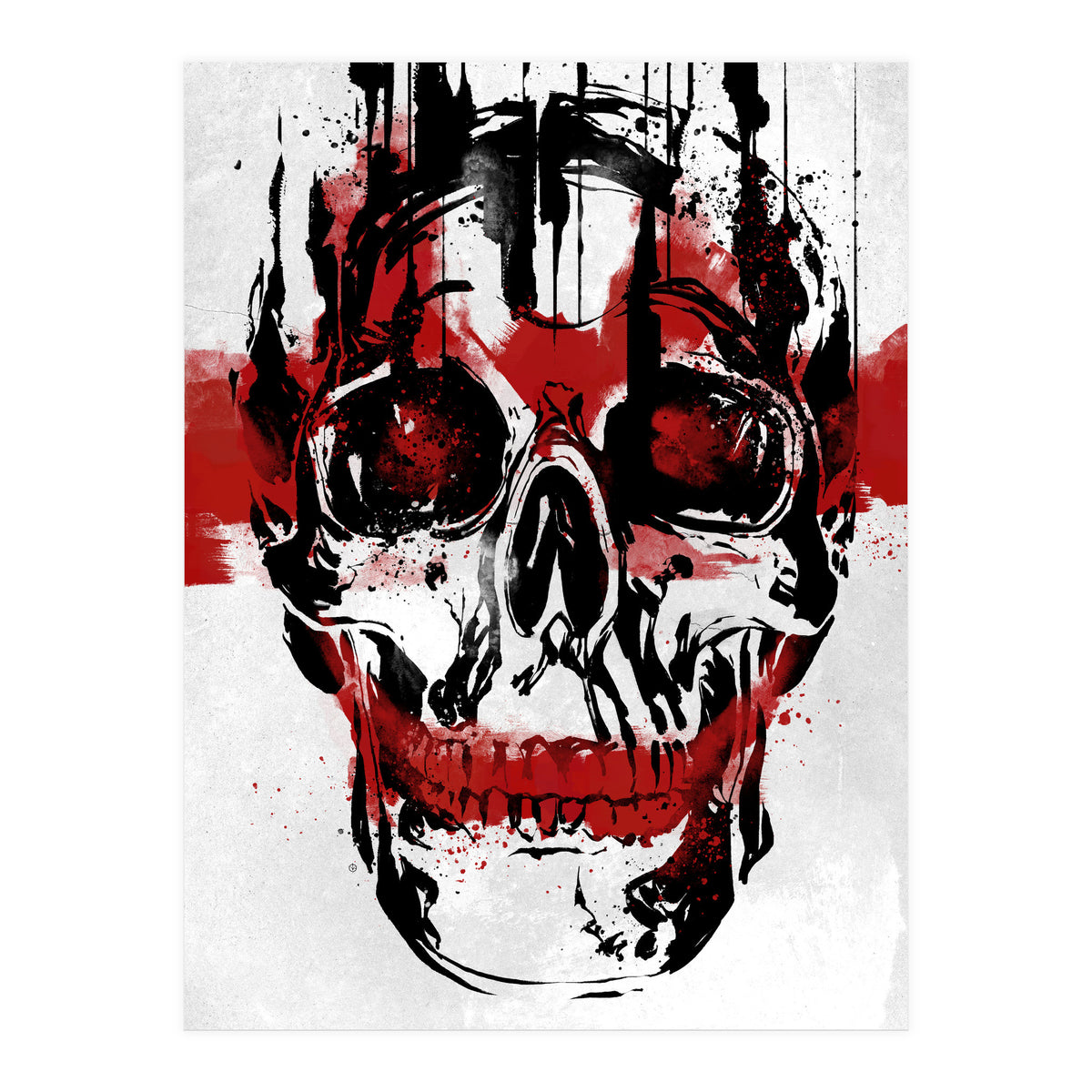 Ink Skull (Print Only)