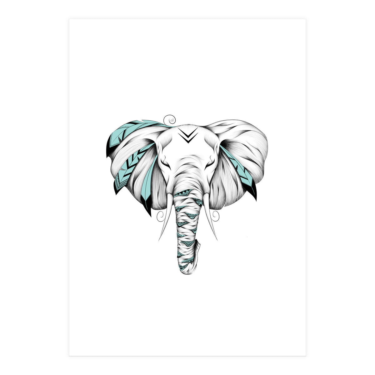 Poetic Elephant (Print Only)