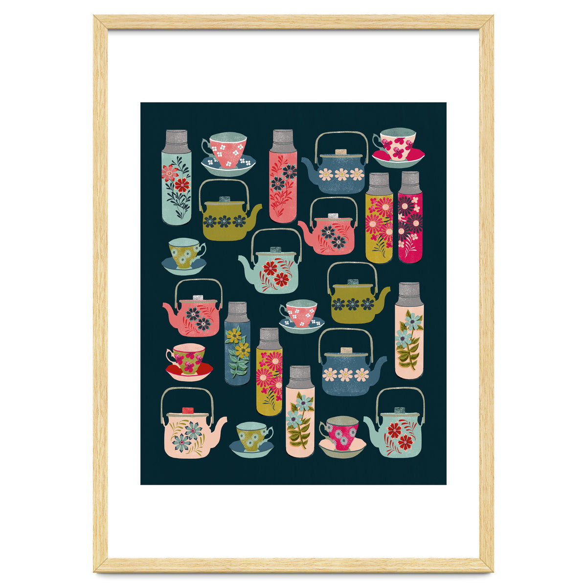 Vintage Thermos and Teapots