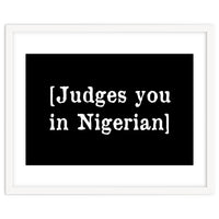 Judges You In Nigerian