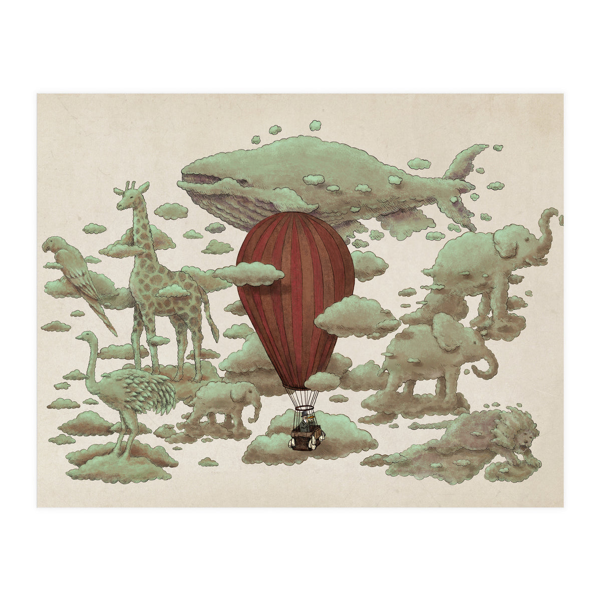 Cloud Watching (Print Only)