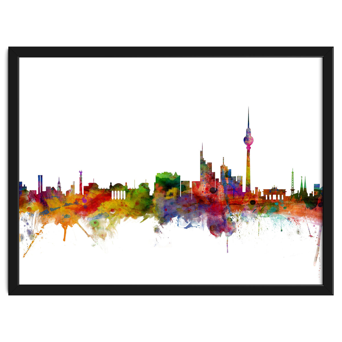 Berlin Germany Skyline