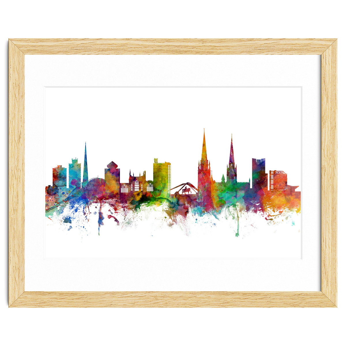 Coventry England Skyline