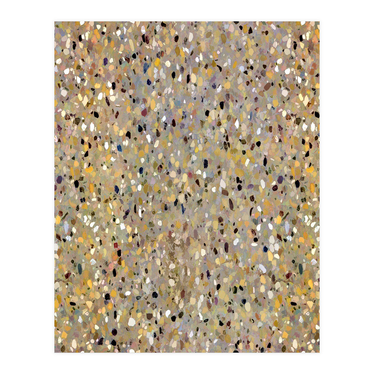 Golden Brown Terrazzo (Print Only)