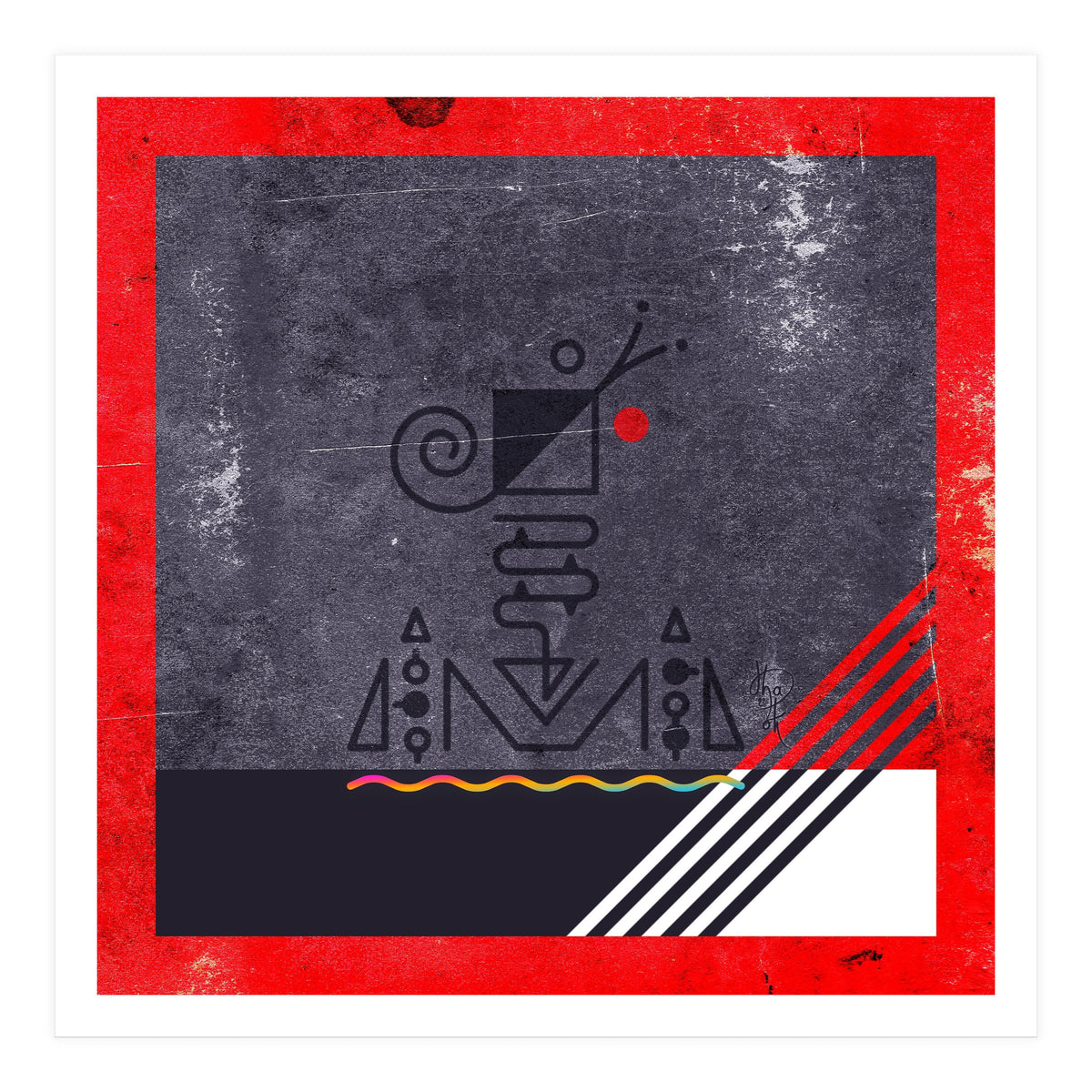 Fake Aztec (Print Only)