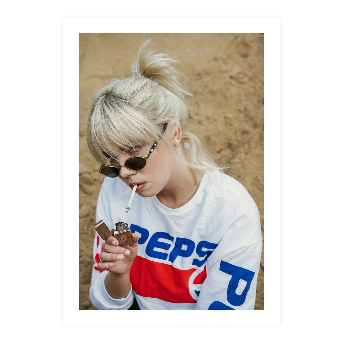 Smokin' (Print Only)