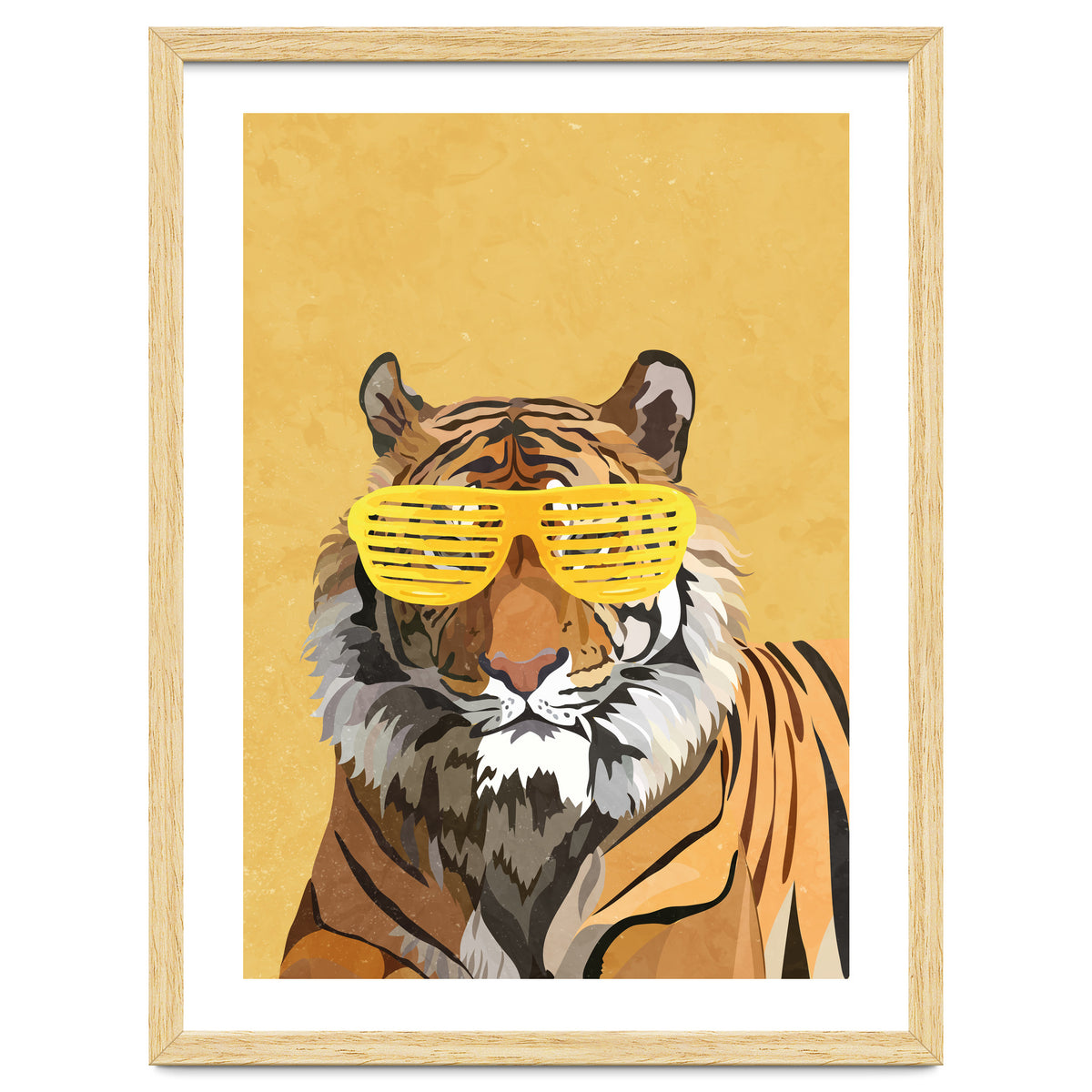 Hip Hop Tiger Yellow Shades