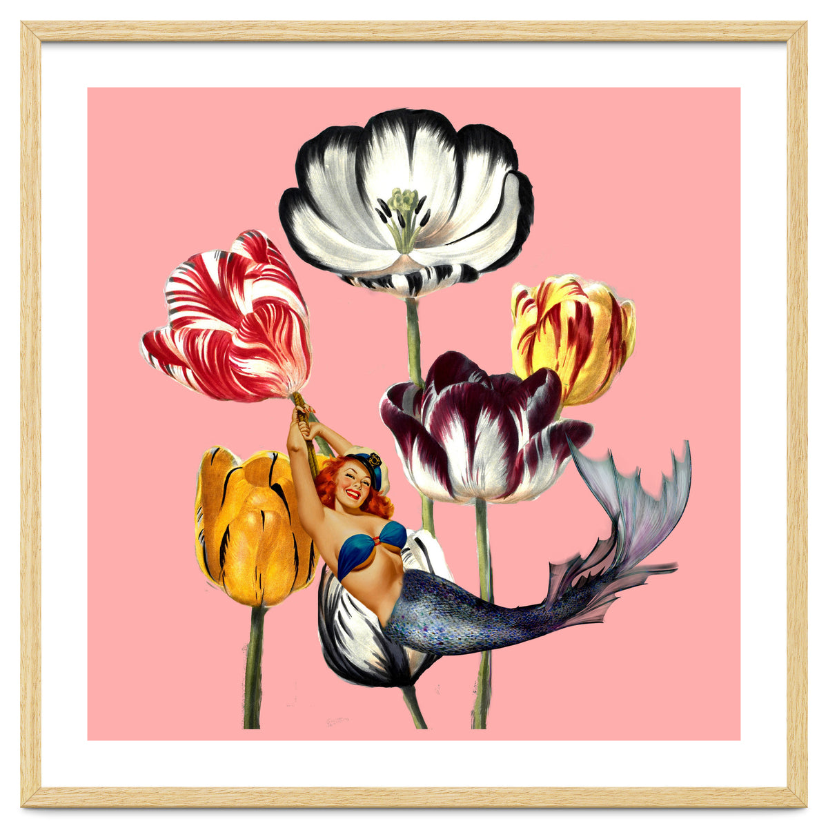 Mermaid On Earth Pink