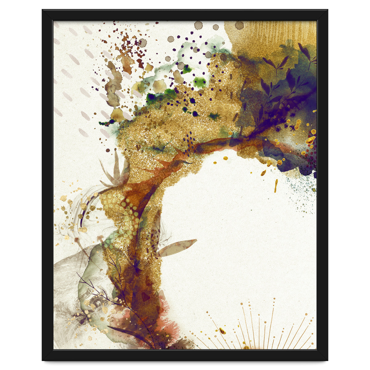 Abstract Floral - Autumn Winds